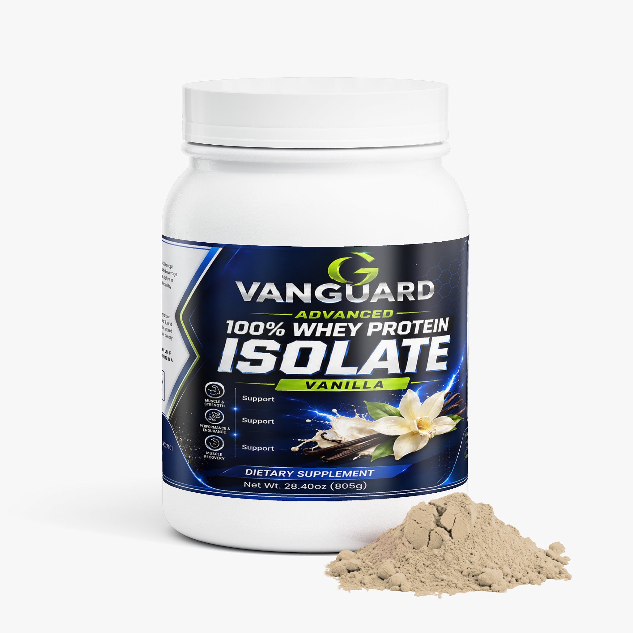 Advanced 100% Whey Protein Isolate (Vanilla)