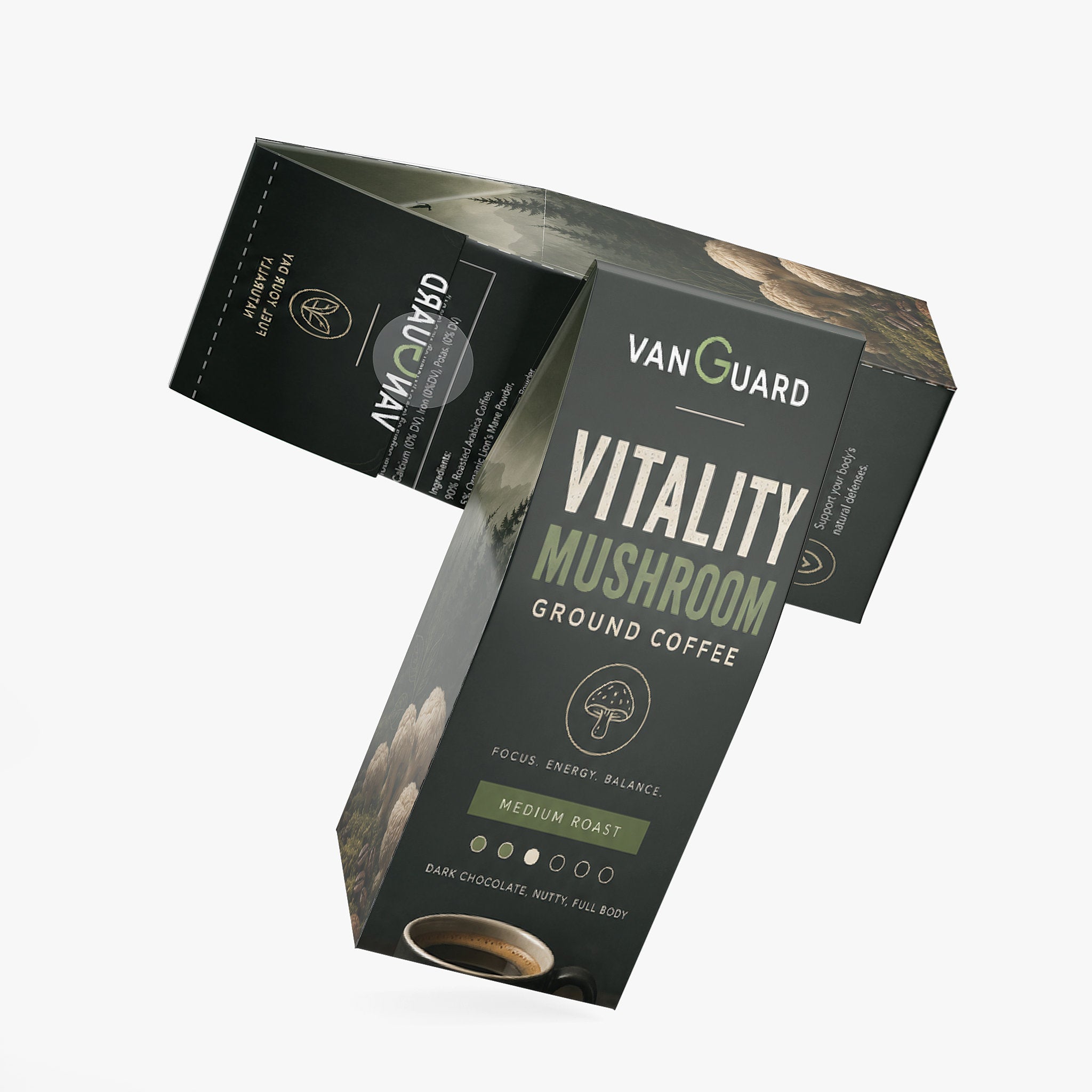 Vitality Mushroom Coffee (Medium Roast)