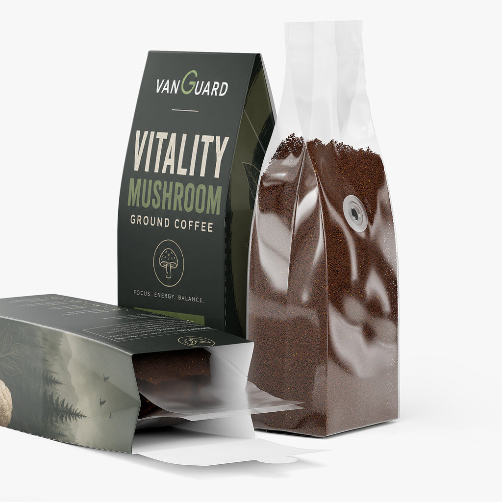 Vitality Mushroom Coffee (Medium Roast)